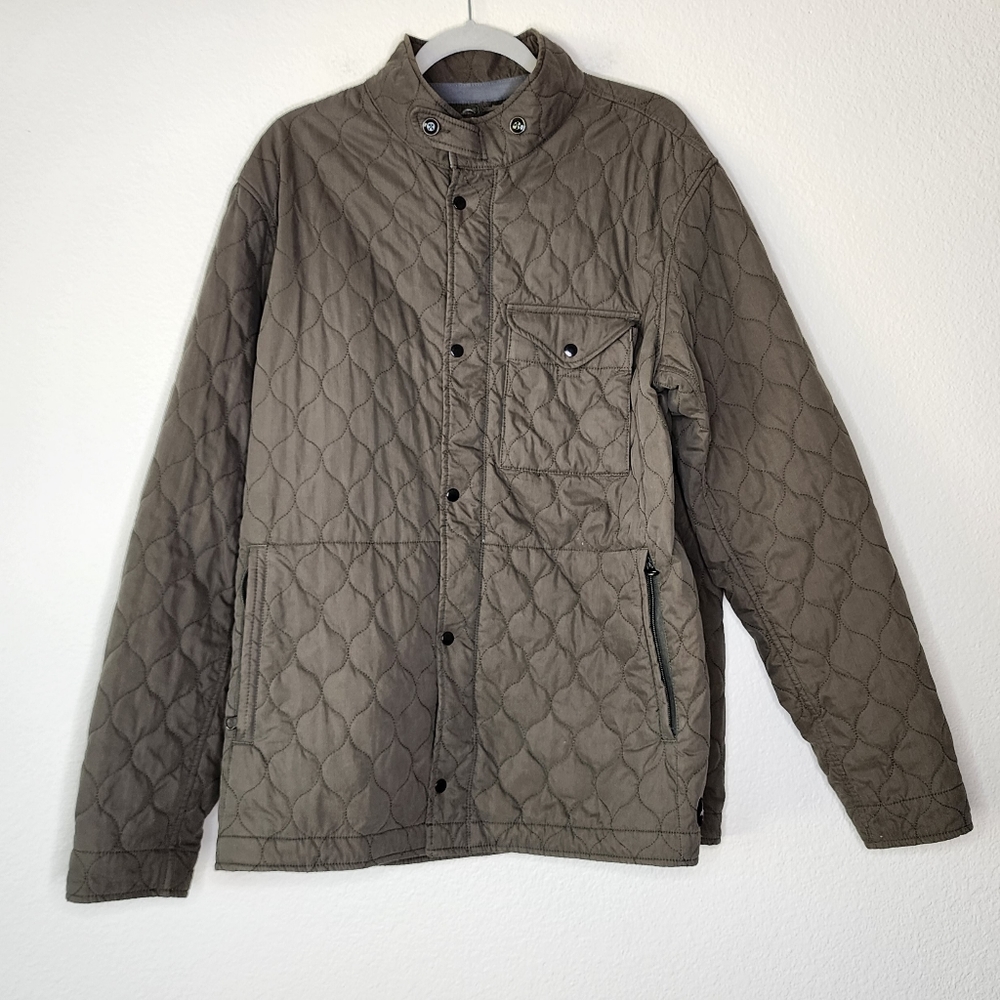 Relwen Quilted Field Full Zip Snap Insulated  Jacket XL